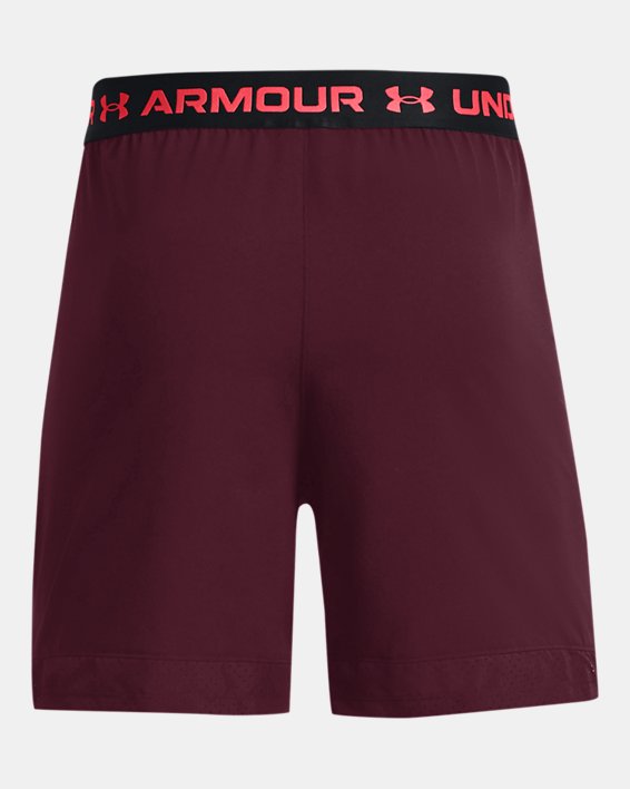 กางเกงขาสั้น UA Vanish Woven 6" สำหรับผู้ชาย in Maroon image number 9